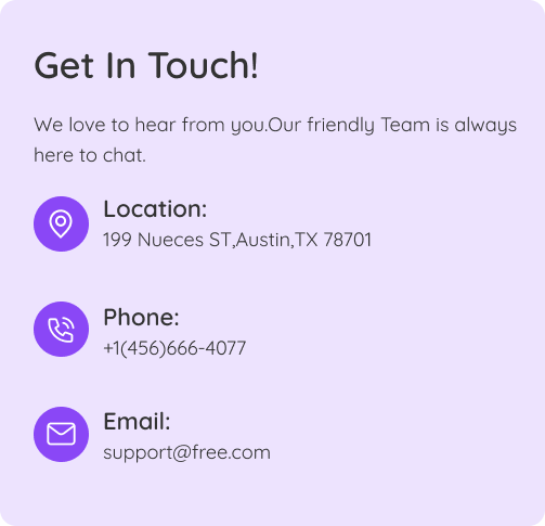 Contact illustration